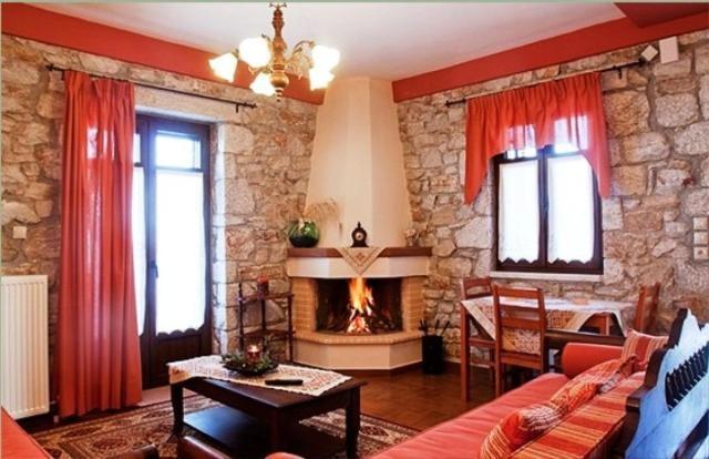 Meterizi Guesthouse Varvítsa الغرفة الصورة